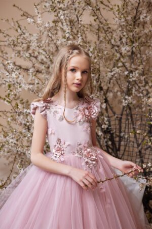 The ”Fairy of Spring” Child Dress